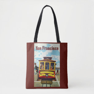 Vintage Reisetaschen San Francisco USA Tasche