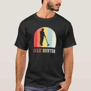 Vintage Relic Hunter Treasure Jagd Metal Detection T-Shirt