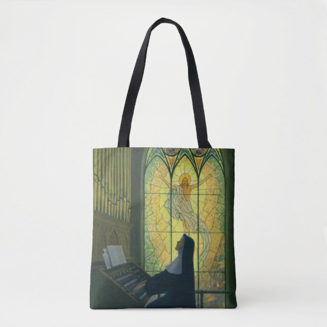 Vintage Religion, Nonnen Kirchenorgan Tasche (Vorderseite)