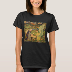 Vintage religiöse Tapestry mit dem Baby Jesus Chri T-Shirt