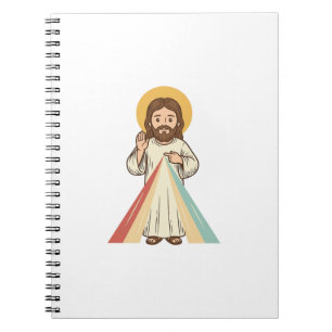 Vintage religiöser Segen Vektor-Shirt-Design_1 Notizblock