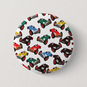 Vintage Rennwagen Button