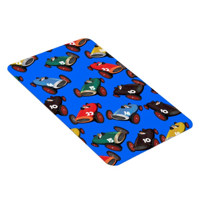 Vintage Rennwagen Magnet (Rechte Seite)