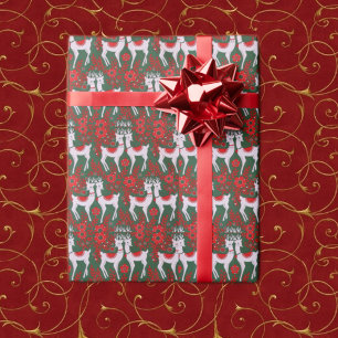 Vintage-Rentier Geschenkpapier