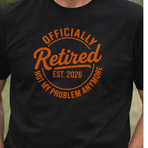 Vintage-Rentner-Shirt Lustiges Rentner 2026 T-Shirt