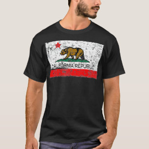 Vintage Republik Kalifornien Cali Life I Liebe CA T-Shirt