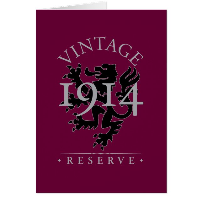 Vintage Reserve 1914 (Vorne)