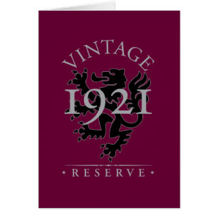 Vintage Reserve 1921