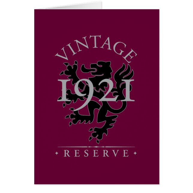 Vintage Reserve 1921 (Vorne)