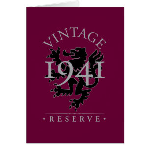Vintage Reserve 1941