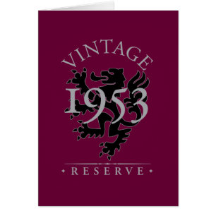 Vintage Reserve 1953