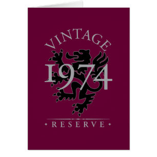 Vintage Reserve 1974