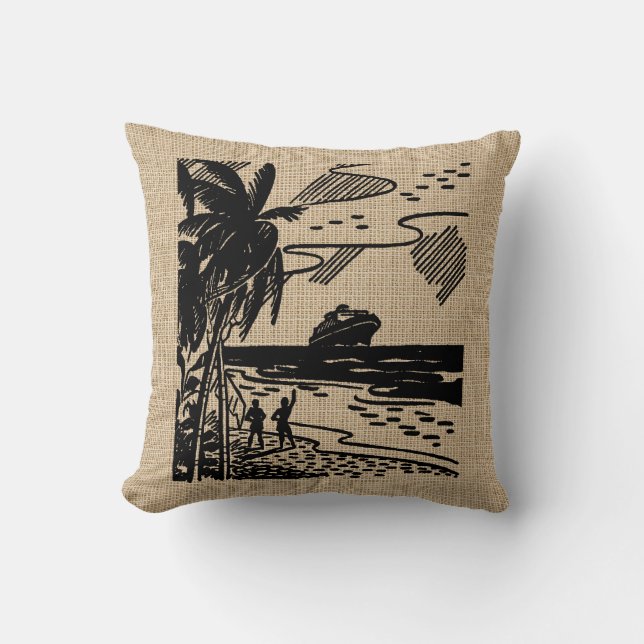 Vintage Resort Coussin (Recto)