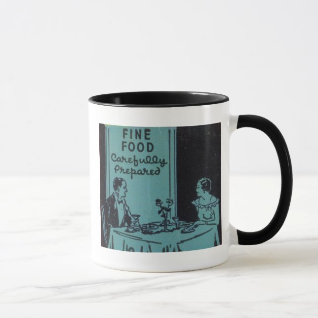 Vintage Restaurantschale Tasse (Rechts)
