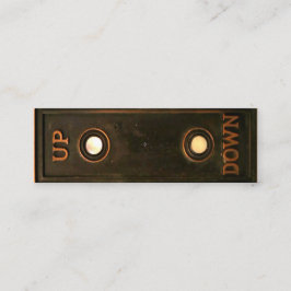 Vintage Restaurierung oder Antiquitätenhändler Mini Visitenkarte