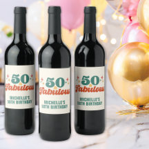 Vintage Retro 50 und Fabelhaft Geburtstag
