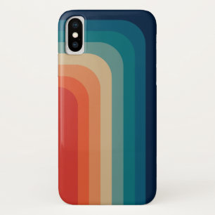 Vintage & Retro 70s Style - Color Stripes Case-Mate iPhone Hülle