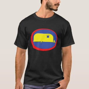 Vintage Retro 80er Surf Style RV Camper Anhänger T-Shirt