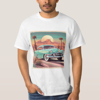 Vintage - Retro-90er-Autostil-T-Shirt T-Shirt