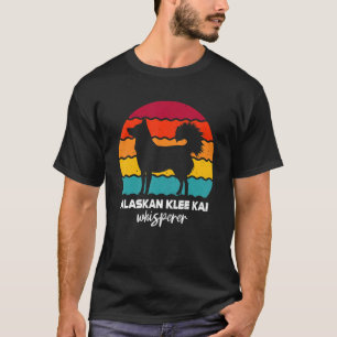 Vintage Retro Alaskan Klee Kai Hundeflüsterer T-Shirt