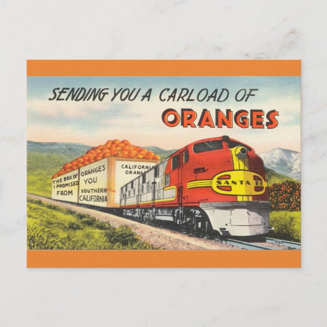 Vintage Retro Art Maggiore Postkarte (Vorderseite)