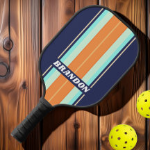 Vintage Retro-Board-Streifen mit Namen