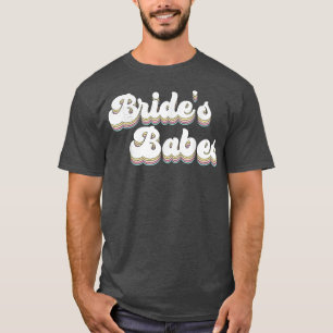 Vintage Retro Bride Junggeselinnen-Abschied Mat T-Shirt