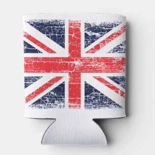 Vintage Retro BRITISCHE Gewerkschafts-Jack-Flagge Dosenkühler
