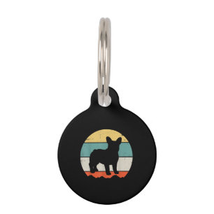 Vintage Retro Bulldog Geschenk für Hundepapa Hunde Haustiermarke
