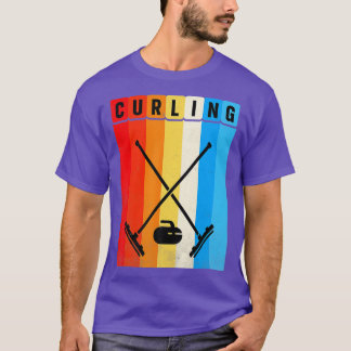 Vintage Retro-Curling T-Shirt