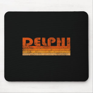 Vintage Retro Delphi Griechenland  Mousepad