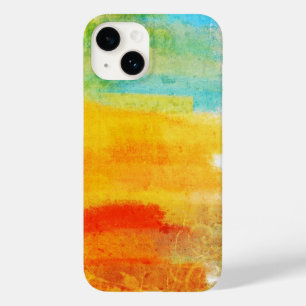 Vintage Retro farbenfroh   Abstrakte Malerei Case-Mate iPhone 14 Hülle