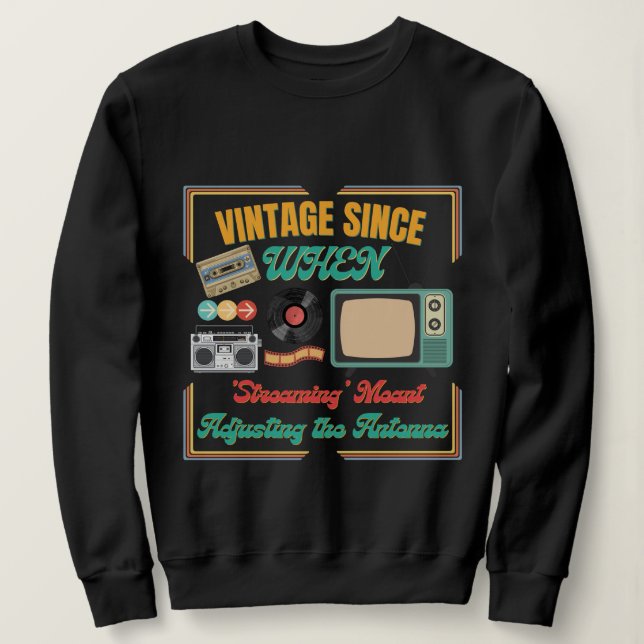 Vintage Retro-Geschenkidee T - Shirt - Retro Gebur (Design vorne)