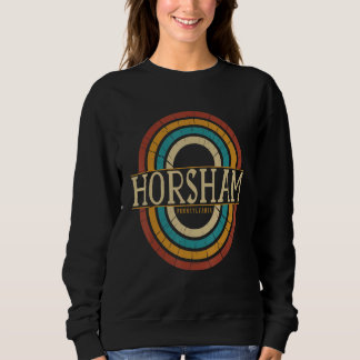 Vintage Retro Horsham Pennsylvania PA Women Men So Sweatshirt