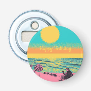 Vintage/Retro inspiriert, Strand Flaschenöffner