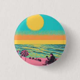 Vintage/Retro-inspirierter Button