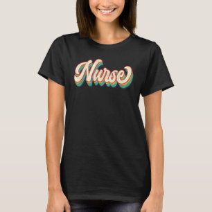 Vintage Retro Krankenschwester Krankenpflegeschule T-Shirt