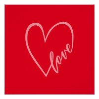 Vintage Retro-Liebe Herz Trendy Valentine