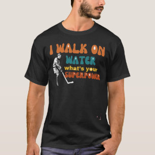 Vintage Retro lustiger Eishockey T-Shirt