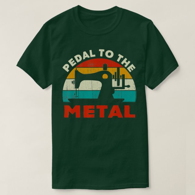 Vintage Retro-Nähmaschine für Nähliebhaber T-Shirt (Design vorne)