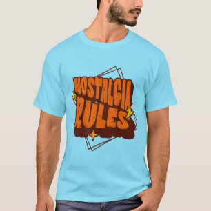 Vintage Retro Nostalgie Regeln T-Shirt