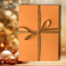 Vintage Retro Orange einfarbig