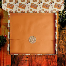 Vintage Retro Orange einfarbig