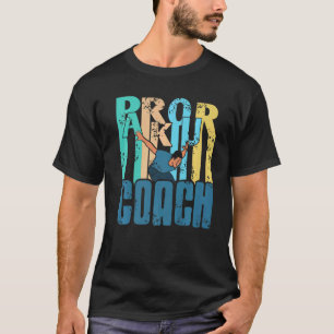 Vintage Retro Parkour Coach Designs vorhanden T-Shirt