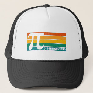 Vintage Retro Pi Truckerkappe