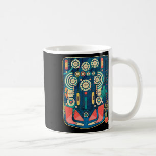 Vintage Retro Pinll Arcade Spielmaschine Kaffeetasse