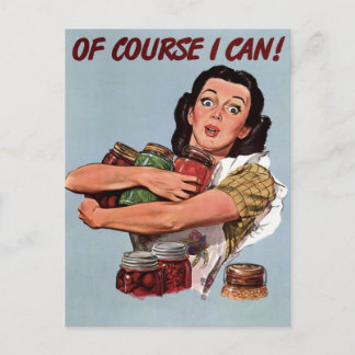 Vintage Retro Postkarte