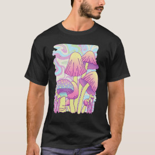 Vintage Retro psychedelischer Pilz Trippy Hippie T-Shirt