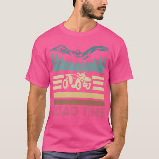 Vintage Retro Quad Time T-Shirt