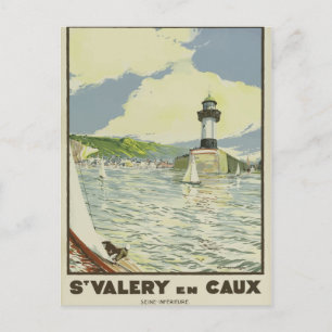Vintage Retro-Reisepostkarte Frankreich Seine Postkarte